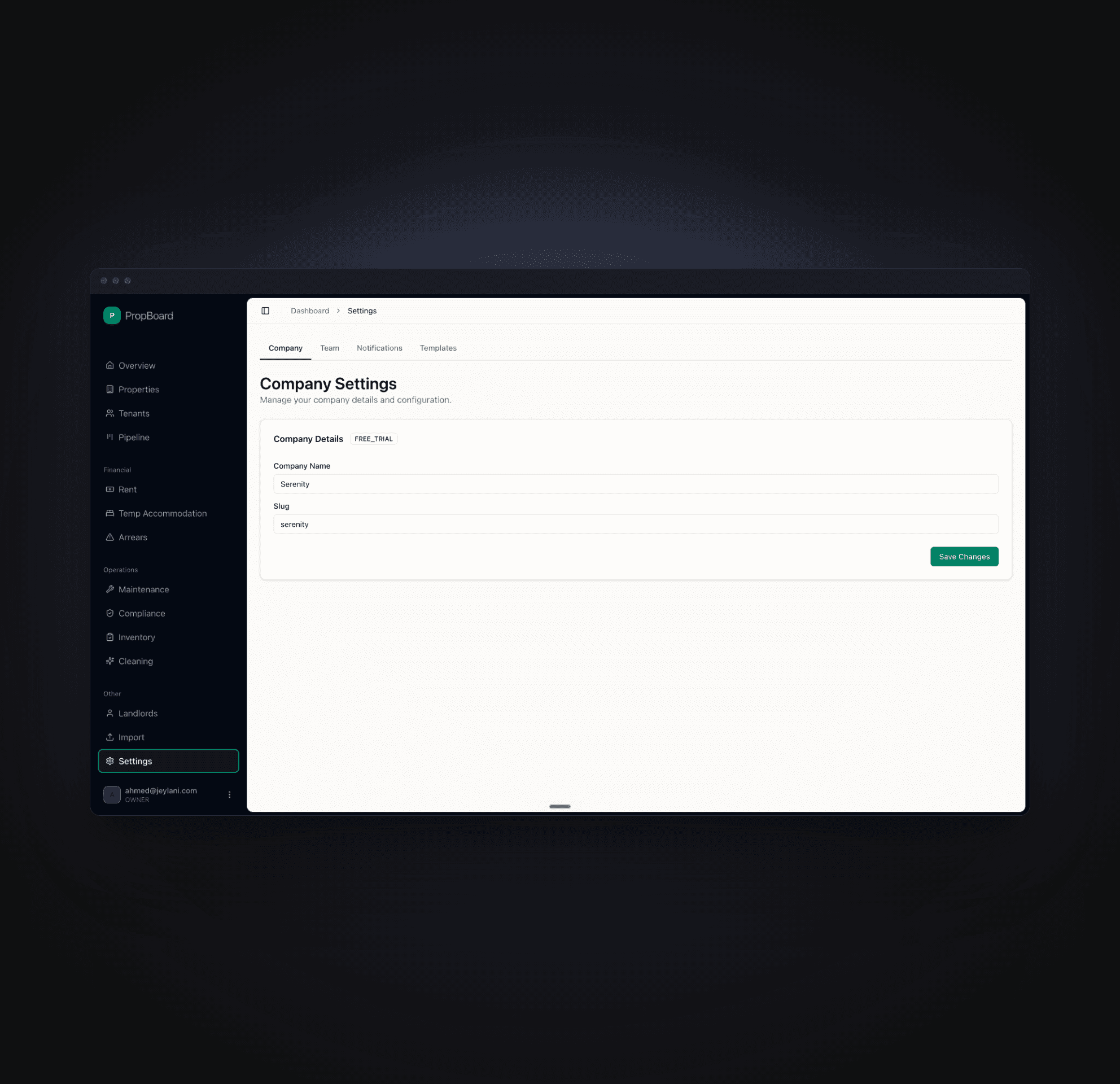 A Single Platform for End-to-End Property Management approach