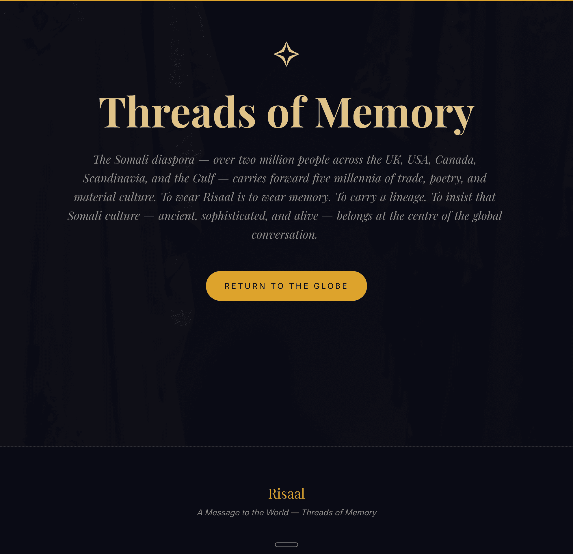 RISAAL: An Immersive Globe for Cultural Memory results